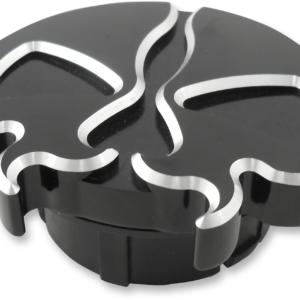 Gas Cap - Dummy - Split Skull - Black