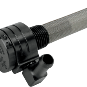 "Click-Slick" Fuel Petcock - Backward - Black - 3/8" NPT