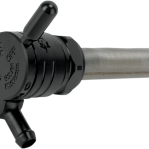 "Click-Slick" Fuel Petcock - Backward - Black - 22mm