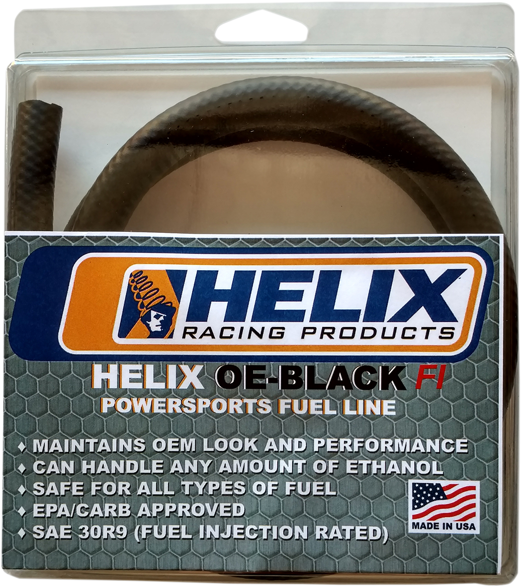 Fuel Line - Black - EFI - 3/8" x 3'