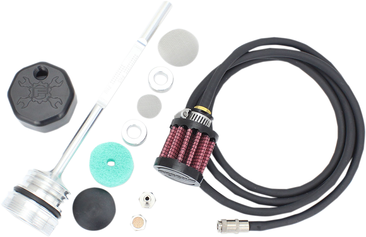 Vented Dipstick - Black - M8 Touring/Trike - Image 2