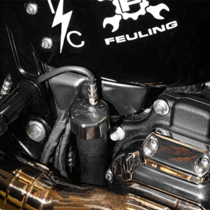 Vented Dipstick - Black - M8 Softail