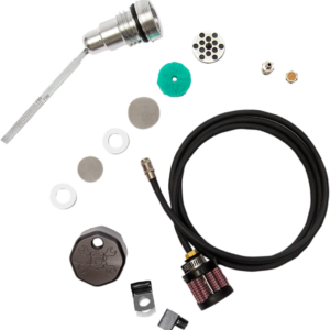 Vented Dipstick - Black - Dyna