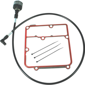 Oil Tank Breather Kit - Black - 99'-05' Dyna