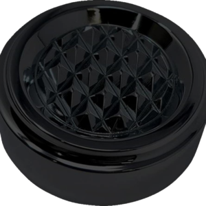 Dipstick Cover - Diamondback - Black - Dyna/Touring/Trike