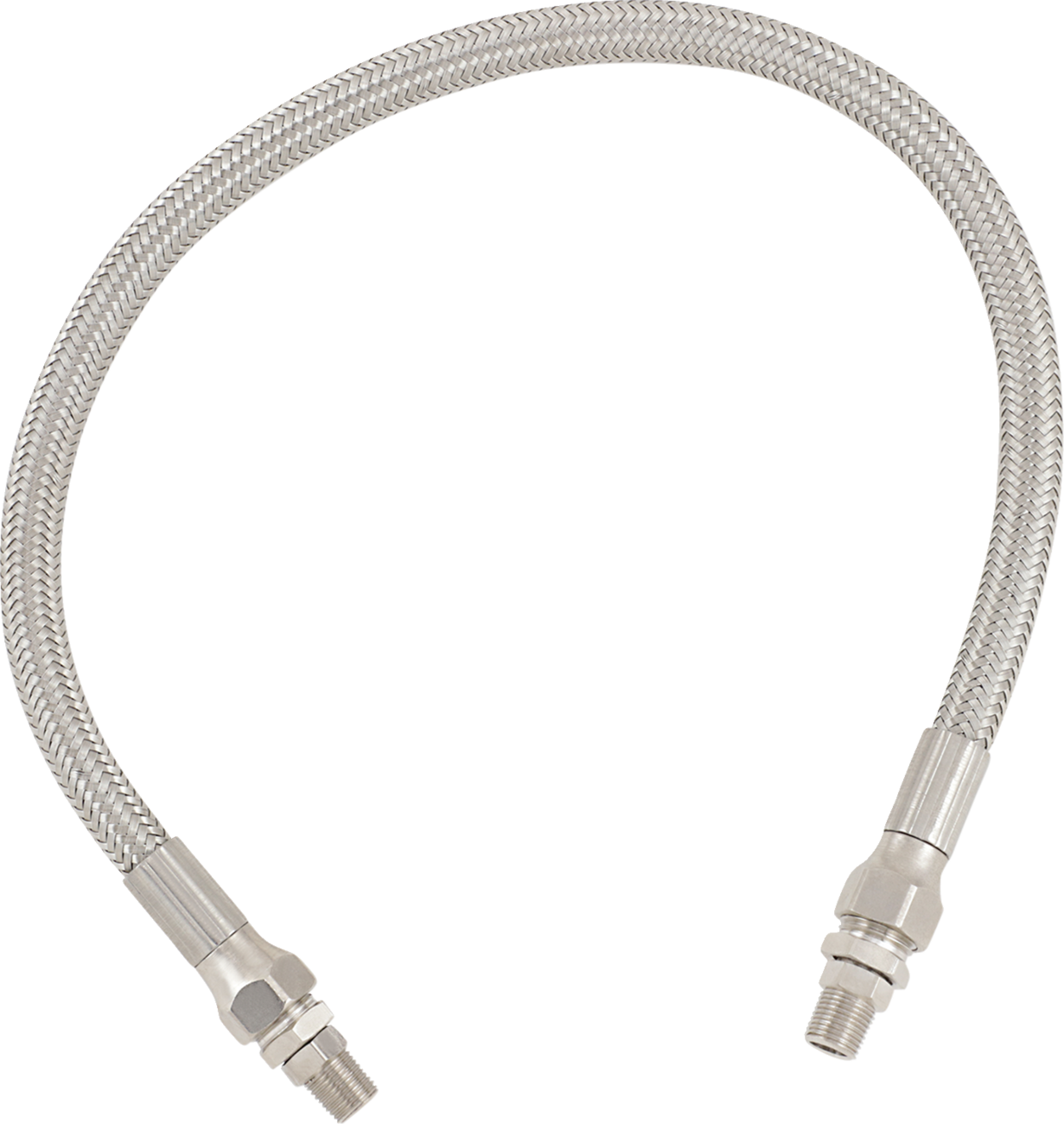 Universal Oil Line - Stainless Steel - 18"