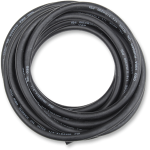 Oil/Fuel Line - Black - 1/4" x 25'