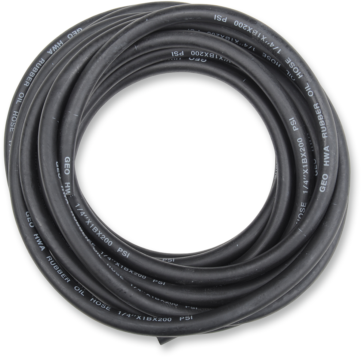 Oil/Fuel Line - Black - 1/4" x 25'