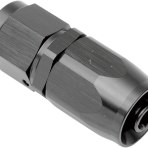 Oil Line Fitting - Black - Straight