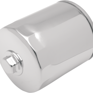 Oil Filter with Nut - Chrome - Twin Cam/M8
