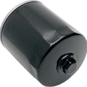 Oil Filter with Nut - Black - Twin Cam/M8