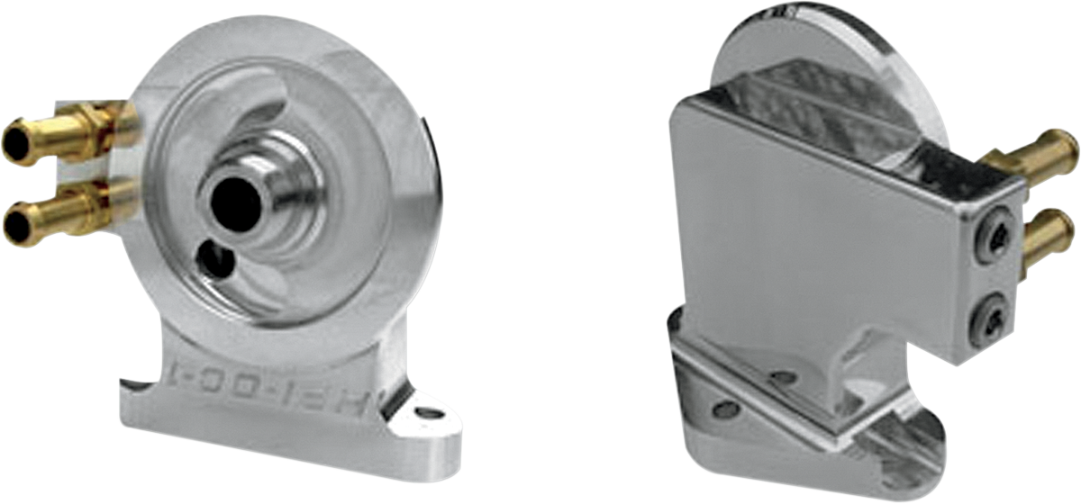 Oil Filter Mount - Polished