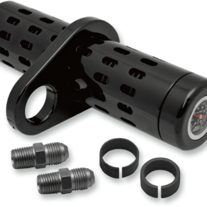 Oil Cooler Kit - Temperature Gauge - Black - 1" - 1-1/4"