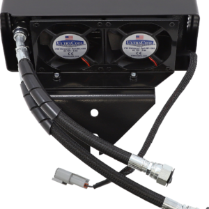 Oil Cooler Kit - Flat Black - Dyna