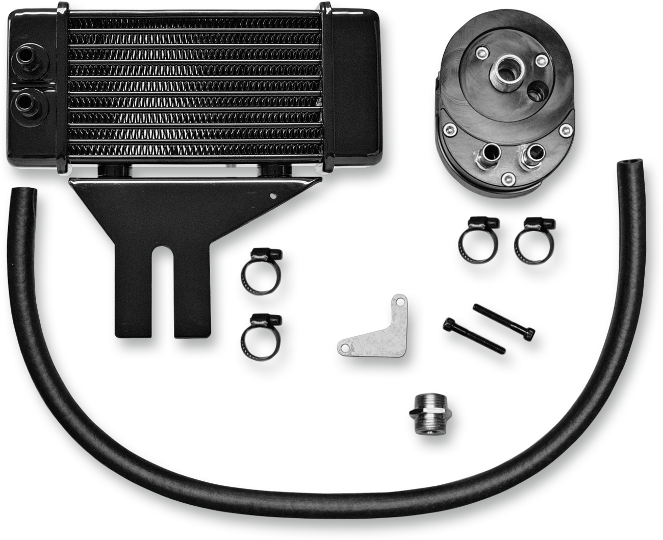 Oil Cooler Kit - Low Mount - Dyna - Image 2