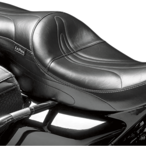 Sorrento 2-Up Seat - Stitched - Black - FLHR '02-'07
