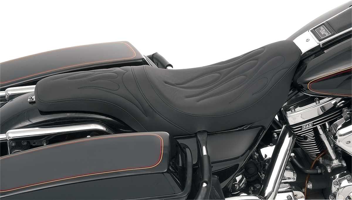 Predator Seat - Flame Stitched - FLHR/FLHX '99-'07 - Image 3