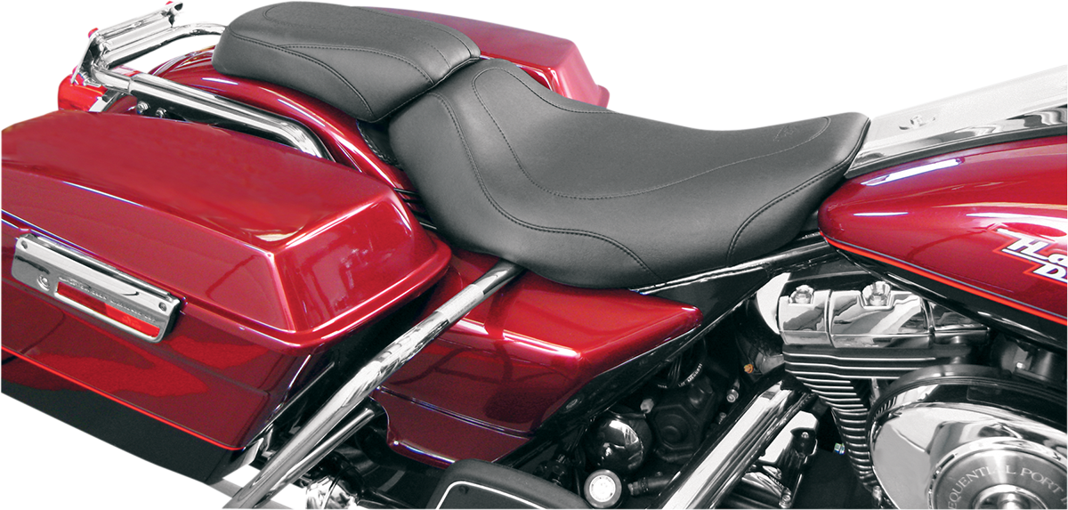 Seat - Tripper™ Solo - without Backrest - Stitched - Black - Road King