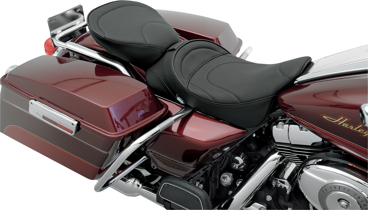 Pillion Seat - Mild Stitched - Wide - FL '99-'22 - Image 3