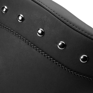 Super Touring Seat - Chrome Studded - Driver's Backrest