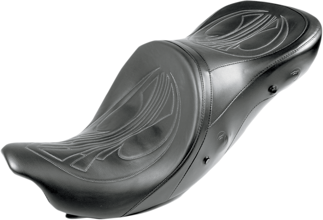 Longhaul Air Seat Drag Stitch w/ Charcoal Gray Thread - FL '08-'23