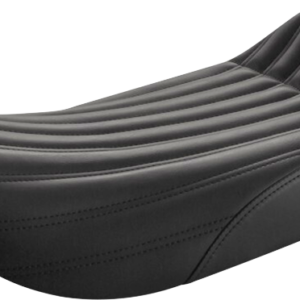 Knuckle Solo Seat - Ribbed - Black - '08-'23 FL
