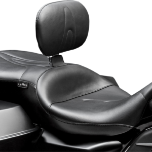 RT66 Seat - With Backrest - Stitched - Black - FL '08-'23