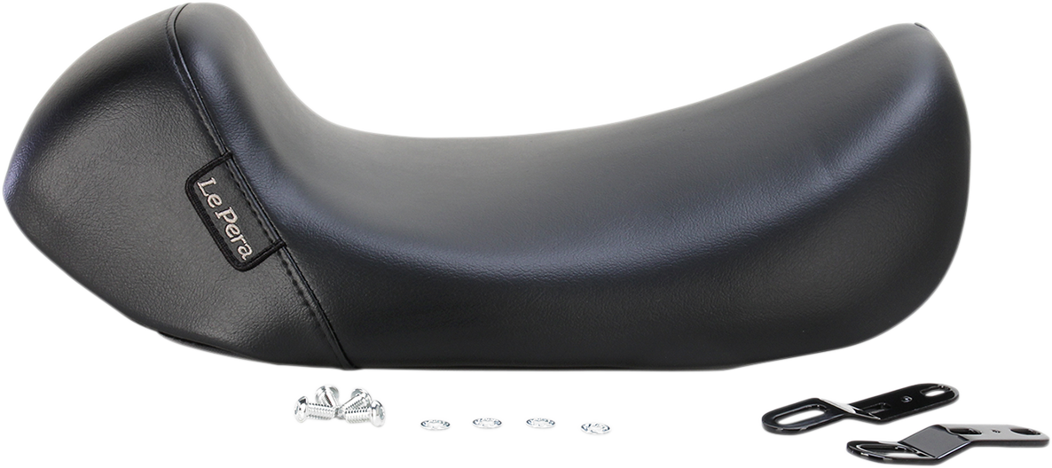 Bare Bones Solo Seat - Smooth - Black - FL '08-'23 - Image 2