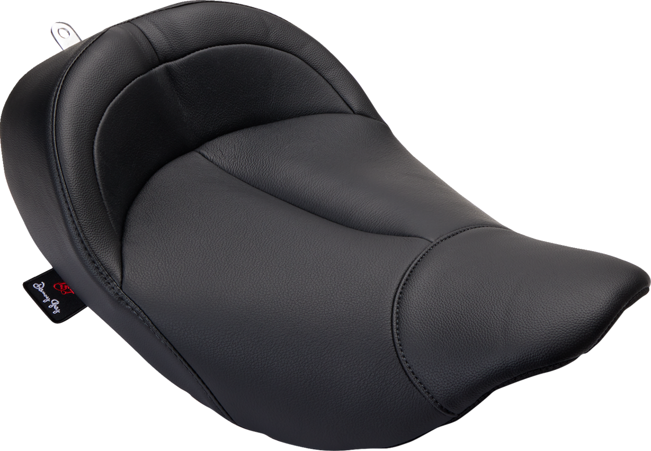 BigIST Solo Seat - Black Leather - FL '08-'23 - Image 3