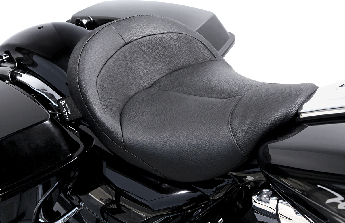 BigIST Solo Seat - Black Leather - FL '08-'23