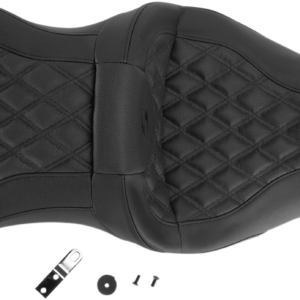Roadsofa™ Seat - Full Lattice Stitch - without Backrest - FLT/FLH '08-'23