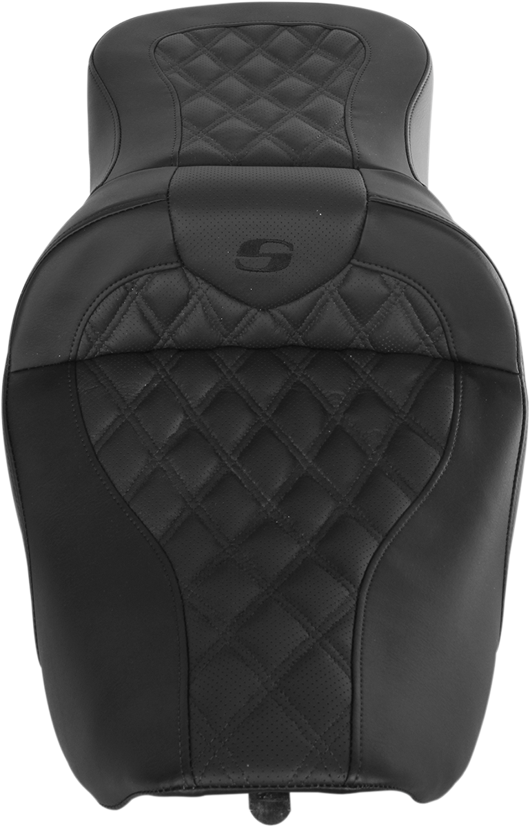 Roadsofa™ Seat - Full Lattice Stitch - without Backrest - FLH '97-'07 - Image 4