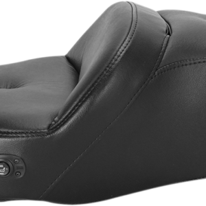 Pillow Top Roadsofa™ Seat - Heated - Black - '08-'23 FLH/FLT
