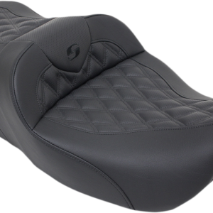 Roadsofa™ Seat - without Backrest - Full Lattice Stitch - Heated - '99-07 FL