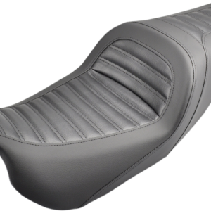 Slim Roll & Pleat Seat - Black - '08-'23 FL