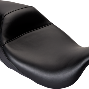 Outcast Seat - Full-Length - Without Backrest - Smooth - Black - FL '08-'23
