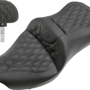 Extended Reach Roadsofa™ Seat - Lattice Stitched - Backrest - '08-'23 FL