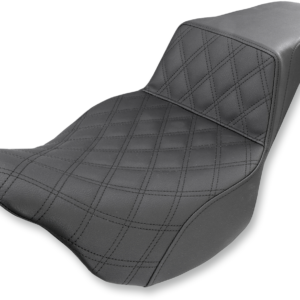 Step-Up Seat - Front Lattice Stitch - Black - FL '08-'23