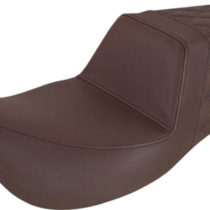 Step-Up Seat - Rear Lattice Stitch - Brown - FL '08-'23