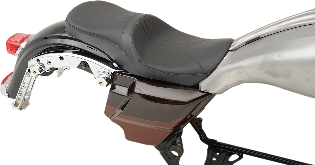 Low Touring Seat - Mild Stitched - Yaffe Tanks - FL '18-'23 - Image 6