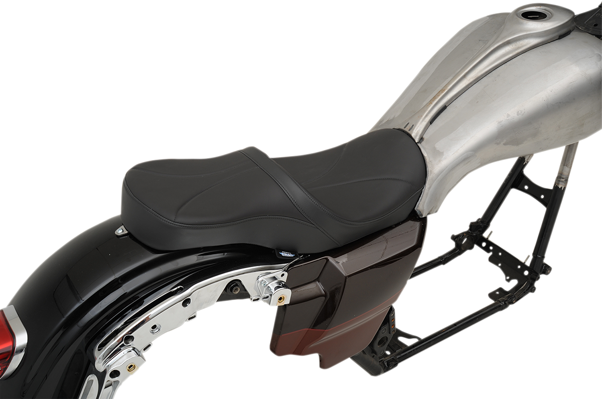 Low Touring Seat - Mild Stitched - Yaffe Tanks - FL '18-'23 - Image 5