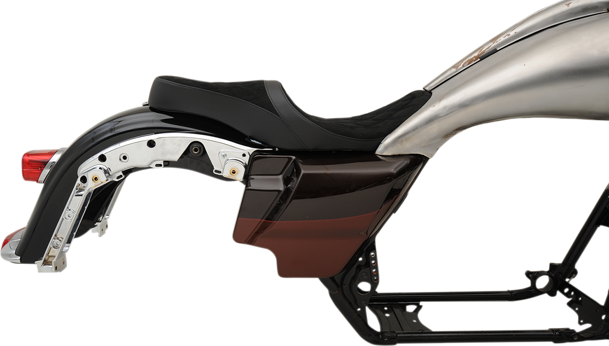 Low Touring Seat - Diamond - Razorback Tanks - FL '10-'23 - Image 5