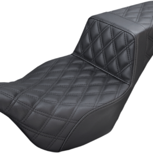 Step-Up Seat - Full Lattice Stitch - Black - '08-'23 FL