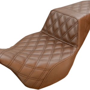 Step-Up Seat - Full Lattice Stitch - Brown - '08-'23 FL