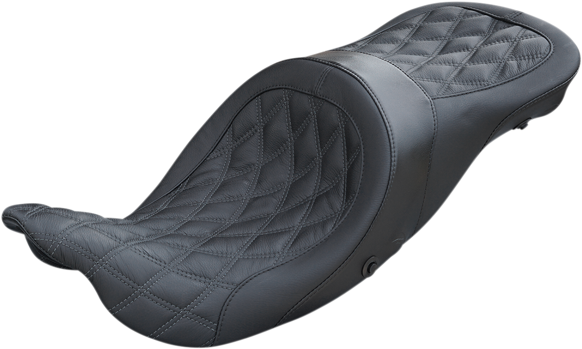 Longhaul 2Up Seat - Air - Double Diamond w/ Charcoal Gray Thread - FL '08-'23