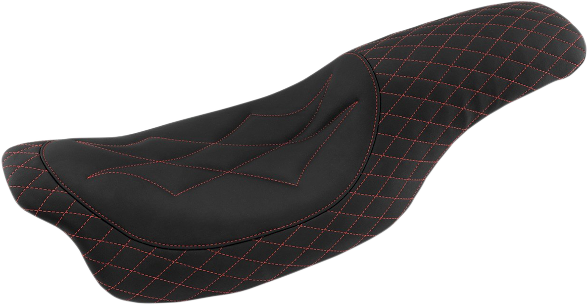 Revere Journey Seat - Diamond - Red Stitched