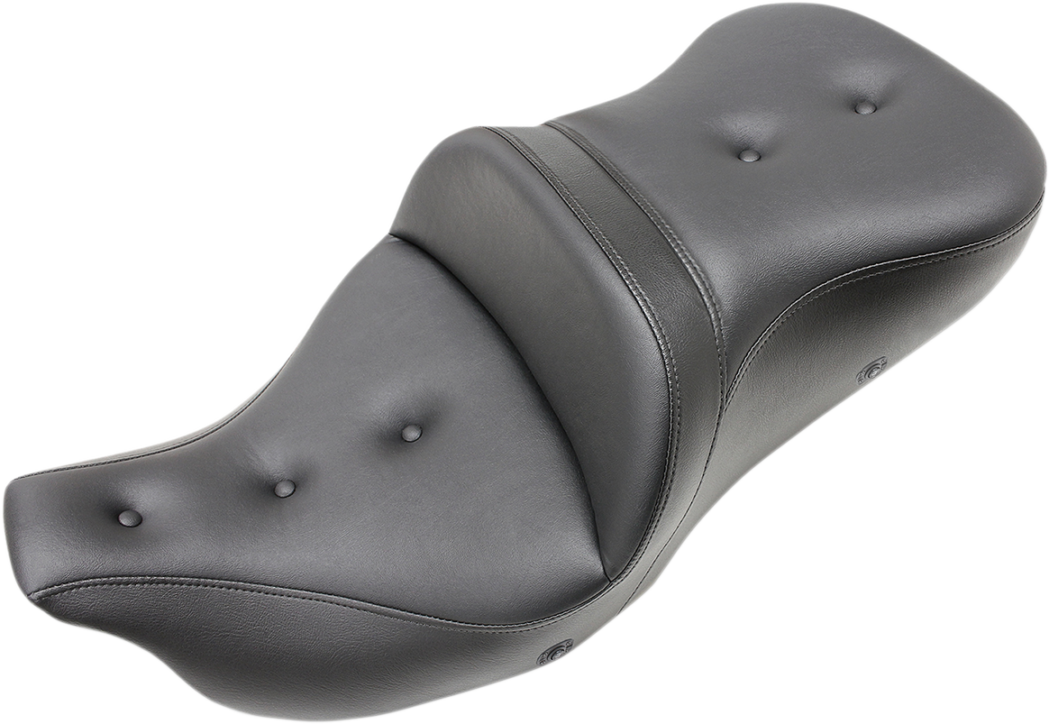 Roadsofa™ Seat - Heated - Pillow Top - without Backrest - Black - '09-'23 FLHTCUTG