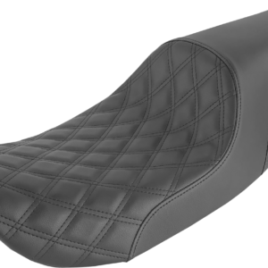 Profiler Seat - Front Lattice/Rear Smooth - Black - FLHR/X