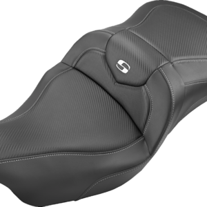 Roadsofa™ Seat - Carbon Fiber - without Backrest - Black - '09-'23 FLHTCUTG