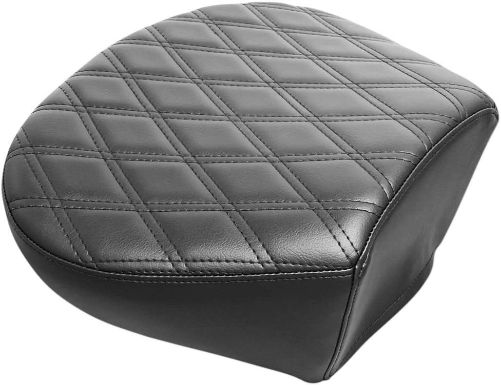 Monterey Sport Pillion Pad - Double Diamond - Black - FL '08-'23